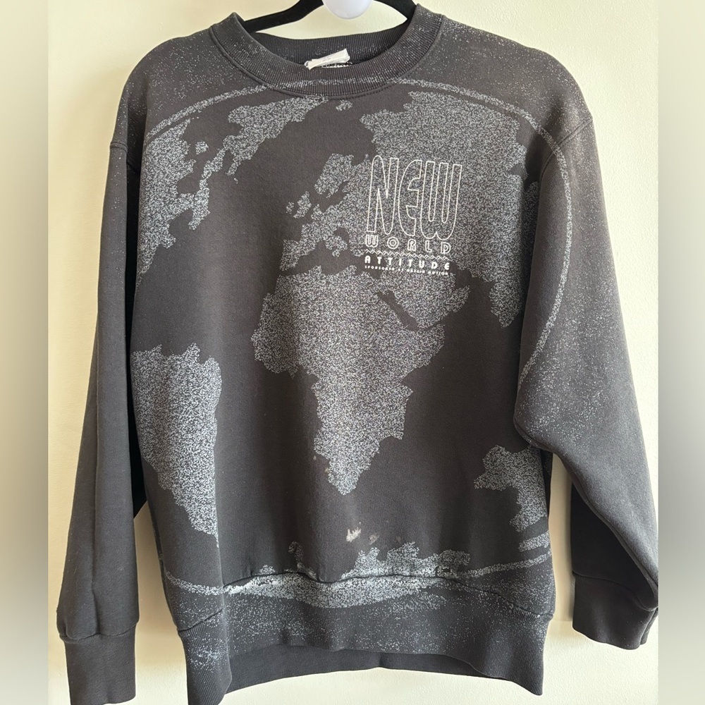 Vintage Maxxin Motion Black Graphic Sweater